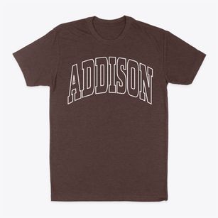 Addison Illinois Trendy Block Classic Dad T-Shirt