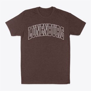 Lunenburg Vermont Trendy Block Classic Dad T-Shirt