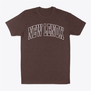 New Lenox Illinois Trendy Block Classic Dad T-Shirt