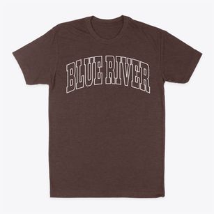 Blue River Colorado Trendy Block Classic Dad T-Shirt