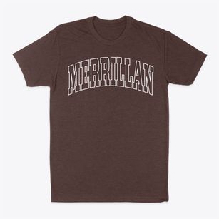 Merrillan Wisconsin Trendy Block Classic Dad T-Shirt