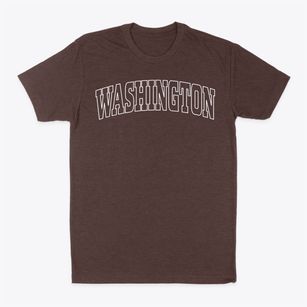 Washington Illinois Trendy Block Classic Dad T-Shirt