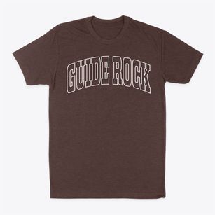 Guide Rock Nebraska Trendy Block Classic Dad T-Shirt