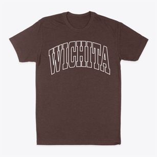 Wichita Kansas Trendy Block Classic Dad T-Shirt