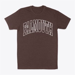 Falmouth Maine Trendy Block Classic Dad T-Shirt