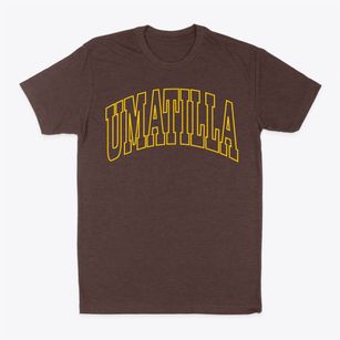 Umatilla Oregon Trendy Block Classic Dad T-Shirt