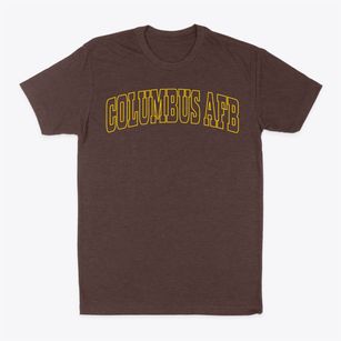 Columbus Afb Mississippi Trendy Block Classic Dad T-Shirt