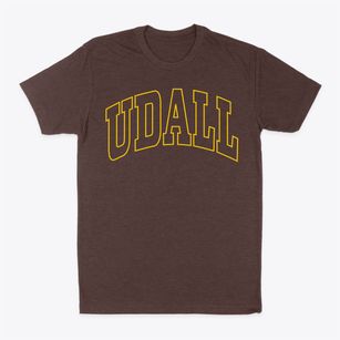 Udall Kansas Trendy Block Classic Dad T-Shirt