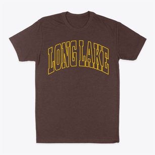 Long Lake Wisconsin Trendy Block Classic Dad T-Shirt