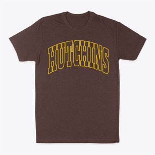 Hutchins Wisconsin Trendy Block Classic Dad T-Shirt