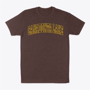 Canadohta Lake Pennsylvania Trendy Block Classic Dad T-Shirt