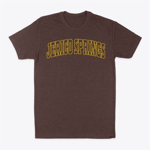 Jerico Springs Missouri Trendy Block Classic Dad T-Shirt