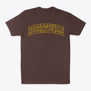 Robertsville New Jersey Trendy Block Classic Dad T-Shirt