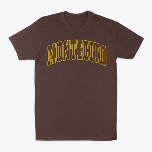 Montecito California Trendy Block Classic Dad T-Shirt