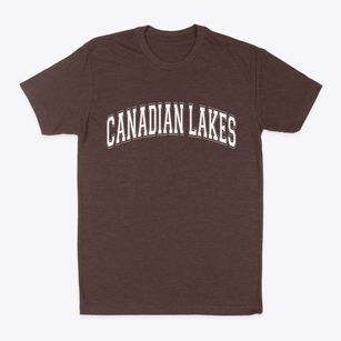 Canadian Lakes Michigan Varsity Classic Dad T-Shirt