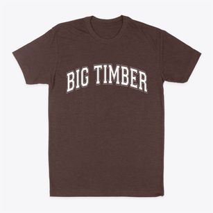 Big Timber Montana Varsity Classic Dad T-Shirt