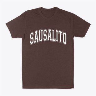 Sausalito California Varsity Classic Dad T-Shirt