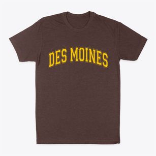 Des Moines Washington Varsity Classic Dad T-Shirt