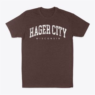 Hager City Wisconsin Urban Vibe Classic Dad T-Shirt
