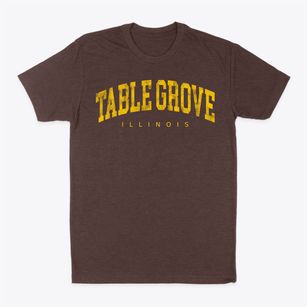 Table Grove Illinois Urban Vibe Classic Dad T-Shirt