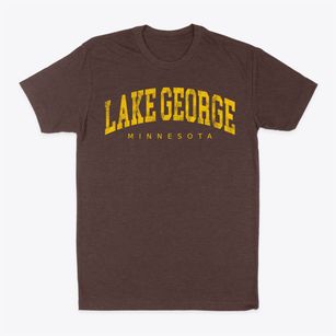 Lake George Minnesota Urban Vibe Classic Dad T-Shirt