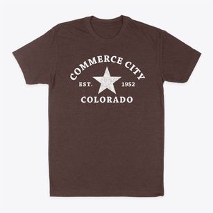 Commerce City Colorado Star Classic Dad T-Shirt