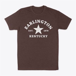 Earlington Kentucky Star Classic Dad T-Shirt