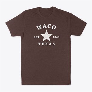 Waco Texas Star Classic Dad T-Shirt