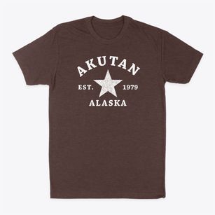 Akutan Alaska Star Classic Dad T-Shirt