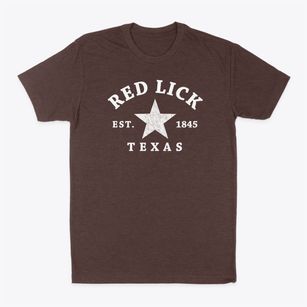 Red Lick Texas Star Classic Dad T-Shirt