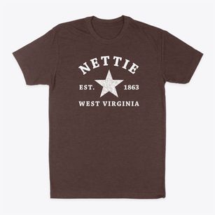 Nettie West Virginia Star Classic Dad T-Shirt