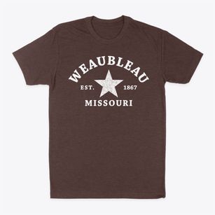 Weaubleau Missouri Star Classic Dad T-Shirt