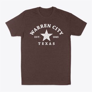 Warren City Texas Star Classic Dad T-Shirt