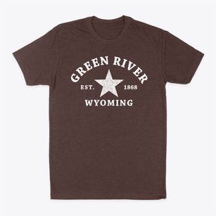 Green River Wyoming Star Classic Dad T-Shirt