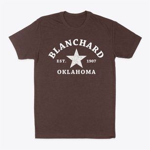 Blanchard Oklahoma Star Classic Dad T-Shirt