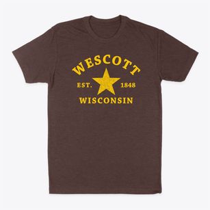 Wescott Wisconsin Star Classic Dad T-Shirt