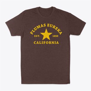 Plumas Eureka California Star Classic Dad T-Shirt