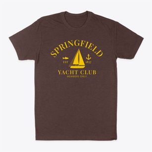 Springfield Michigan Yacht Club Classic Dad T-Shirt
