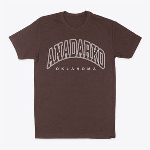 Anadarko Oklahoma Inline Classic Dad T-Shirt
