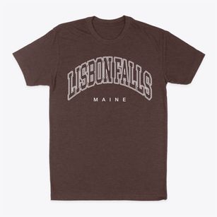 Lisbon Falls Maine Inline Classic Dad T-Shirt
