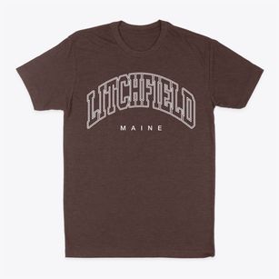 Litchfield Maine Inline Classic Dad T-Shirt