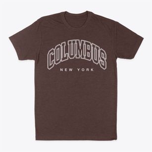 Columbus New York Inline Classic Dad T-Shirt