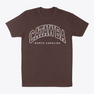 Catawba North Carolina Inline Classic Dad T-Shirt