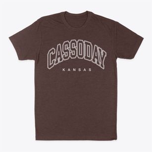 Cassoday Kansas Inline Classic Dad T-Shirt