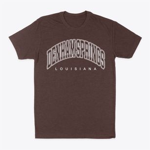 Denham Springs Louisiana Inline Classic Dad T-Shirt