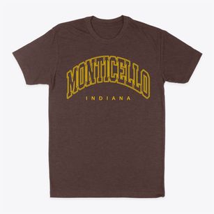 Monticello Indiana Inline Classic Dad T-Shirt