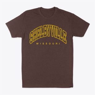 Shelbyville Missouri Inline Classic Dad T-Shirt