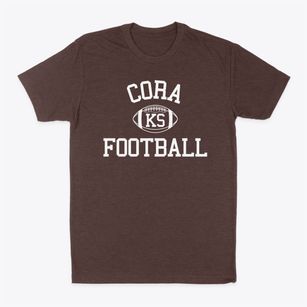 Cora Kansas Football Classic Dad T-Shirt