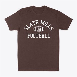 Slate Mills Ohio Football Classic Dad T-Shirt
