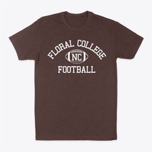 Floral College North Carolina Football Classic Dad T-Shirt